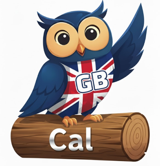 Cal the Calculator Owl Mascot